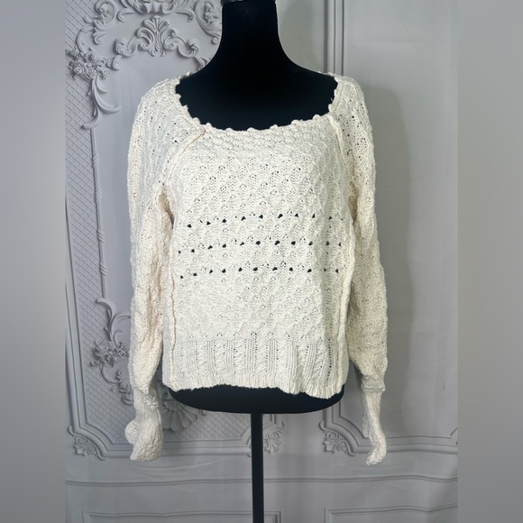 Free People Sadie Pullover Sweater Small - Picture 2 of 6
